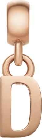 Daniel Wellington DW Charm Letter D Rose Gold