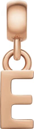 Daniel Wellington DW Charm Letter E Rose Gold