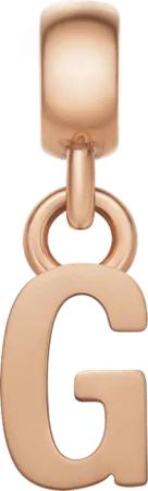 Daniel Wellington DW Charm Letter G Rose Gold
