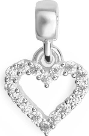 Daniel Wellington DW Charm Heart 13mm Silver