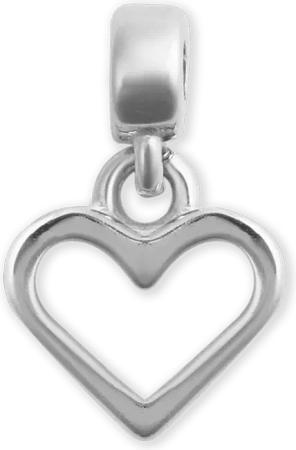 Daniel Wellington DW Charm Heart 13mm Silver