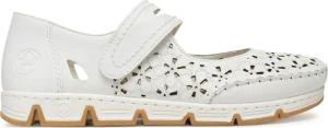 Rieker Halbschuhe 49977-80 Weiß