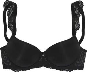 LASCANA Schalen-BH Flora mit wunderschönen Spitzenträgern und edlem Glitzeraccessoire, Dessous