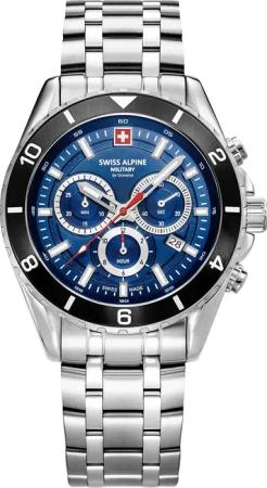 Swiss Alpine Military 7034.9136 Herrenuhr Sierra Chronograph 43mm 10ATM