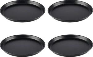 APS Pizzablech, Stahlblech, (Set, 4 St.), Made in Germany