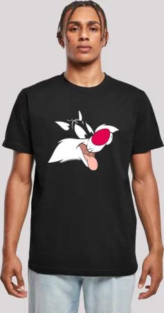 F4NT4STIC T-Shirt "T-Shirt Looney Tunes Sylvester", Herren,Premium Merch,Regular-Fit,Basic,Bedruckt