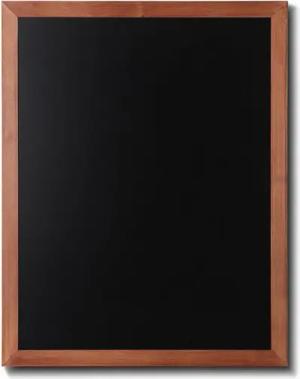 Showdown Displays Standtafel Kreidetafel Natura - 70x90cm - Flacher Rahmen - Holz - Hellbraun, (1-tlg)