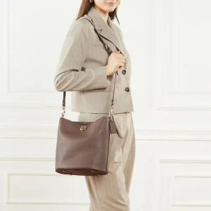 Coach Shopper - Polished Pebble Soft Willow B - Gr. unisize - in Braun - für Damen