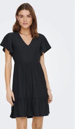ONLY Kleid für den Alltag 15289687 Dunkelblau Regular Fit