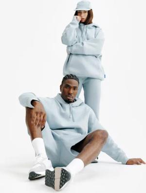 Hoodie Damen/Herren - Elementals blau