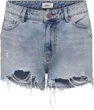Only Short - ONLPACY HW DNM SHORTS NOOS - S bis XL - für Damen - Größe XL - blau