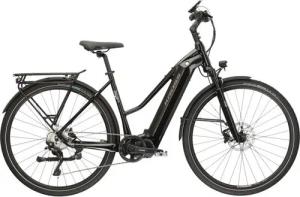 Kross E-Bike Trekkingrad E-Trekkingrad Trans Hybrid 6.0 28 Zoll schwarz, 10 Gang Shimano DEORE XT T8000 Schaltwerk, Kettenschaltung, Mittelmotor, 630 Wh