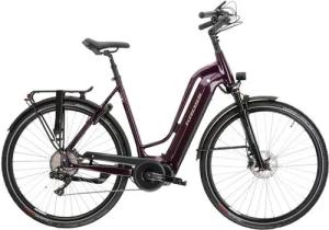Kross E-Bike Trekkingrad E-Trekkingrad Trans Hybrid Prestige 630 28 Zoll lila, 11 Gang Shimano DEORE XT DI2 M8050 Schaltwerk, Kettenschaltung, Mittelmotor, 630 Wh