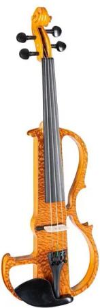 FAME E-Violine, EV-1904 Elektrische Violine Professionelle E-Geige Shadow Tonabnehmersystem 2-Band-Klangregelung Aux-Eingang, Violinen / Geigen, Elektrische Violinen, Elektrische Violine, Professionelle E-Geige, Shadow Tonabnehmersystem