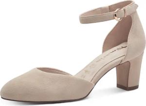 Tamaris Spangenpumps, Blockabsatz, gelenkoffener Abendschuh mit Fesselriemchen