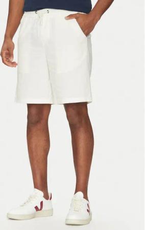 Blend Stoffshorts 20718409 Weiß Regular Fit