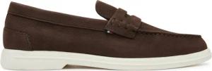 Tommy Hilfiger Mokassins Nubuck P Loafer FM0FM05350 Braun