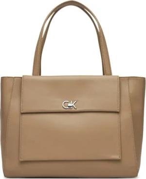 Calvin Klein Handtasche Ck Medium Shopper K60K612811 Beige