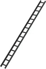 MUNK Dachleiter anthrazit-grau 15 Sprossen