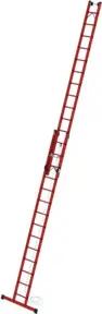 MUNK Vollkunstoff-Schiebe/Seilzugleiter 2-teilig Standtraverse 2 x 14 Sprossen