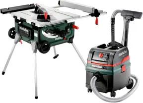 Metabo Set Tischkreissäge TS 254 + Allessauger ASR 25 L SC Karton