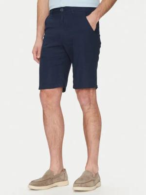 Blend Stoffshorts 20717870 Dunkelblau Regular Fit