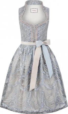 Dirndl Nadira (taupe, Gr. 48) von Stockerpoint Bergfeuer Couture für Damen, 100 % Polyester