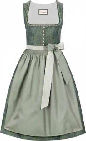 Dirndl Valentina (grün, Gr. 40) von Stockerpoint Bergfeuer Couture für Damen, 100 % Polyester