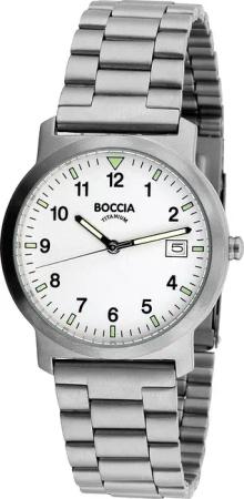 Boccia 3630-02 Herrenuhr Titanium 37mm 5ATM
