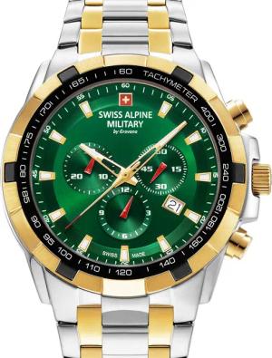 Swiss Alpine Military 7043.9144 Star Fighter Chronograph Herrenuhr 47mm 10ATM