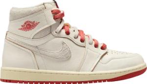 Jordan Air Jordan 1 High Og Sneaker Rare Air Cinnabar Damen Beige