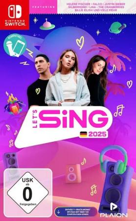 Let's Sing 2025 Deutsche Version [Nintendo Switch]