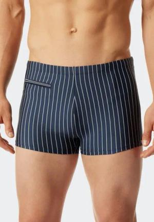 Schiesser Badehose "Nautical Casual" mit weißen Streifen
