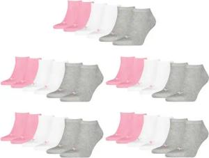 PUMA Sneakersocken Soft Cotton (15-Paar) mit Cat-Logo und PUMA-Schriftzug