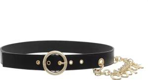 Versace Jeans Couture Gürtel - Belt - Gr. 75 - in Schwarz - für Damen