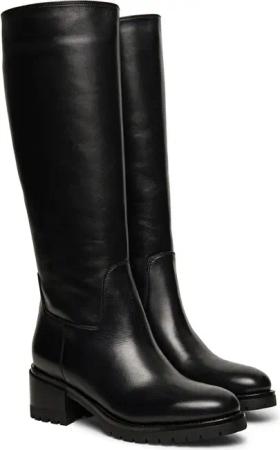 Santoni Stiefel - Women?s leather boot - Gr. UK_5_5 - in Weiß - für Damen