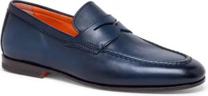 Santoni Loafer - Men?s leather penny loafer - Gr. UK_9_5 - in Weiß - für Damen