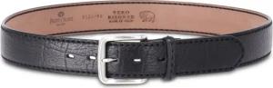 Fausto Colato Gürtel - Gürtel aus Bisonleder - Gr. 110 - in Schwarz - für Damen