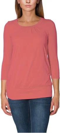 Alkato Longshirt Alkato Damen Viskose Shirt 3/4 Arm Longshirt Top