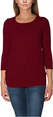 Alkato Longshirt Alkato Damen Viskose Shirt 3/4 Arm Longshirt Top
