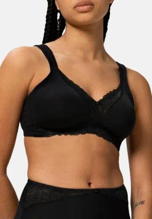 Triumph Bügelloser BH Modern Lace + Cotton N (1-tlg) BH ohne Bügel - Pflegeleichter BH ohne Bügel