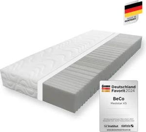 Beco Komfortschaummatratze "Medistar KS, Matratze Kaltschaum-Feeling 90x200 cm, 140x200 cm", 21 cm hoch, Raumgewicht: 28 kg/m³, (1 St.), Geprüft mit 1,1* "SEHR GUT" & bewertet mit**Deutschland Favorit 2024