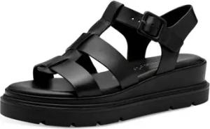 Tamaris Sandalen Sandaletten 1-28724-44-001 black Leder 1-28724-44-001