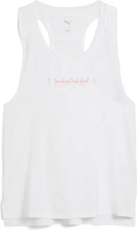 PUMA Laufshirt "RUN GRAPHIC Mesh Singlet Damen"