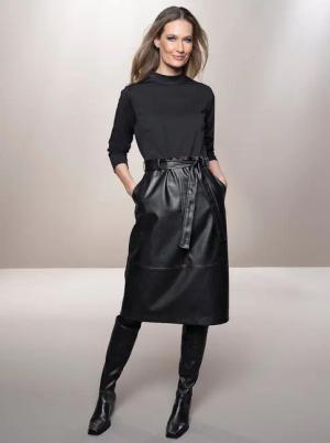 heine Lederkleid "Kleid"
