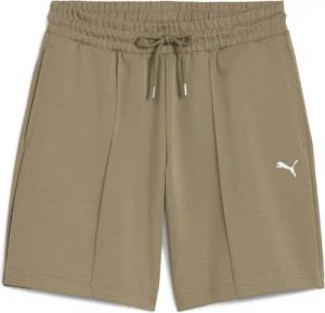 PUMA Sporthose "WARDROBE ESS Lange Relaxed Fit 8" Shorts Damen"