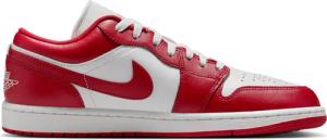 Jordan 1 Low Herren Sneaker - Weiß - Größe 44 - Leder