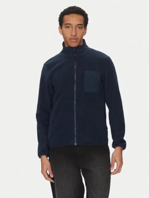 Blend Fleecejacke 20717849 Dunkelblau Regular Fit