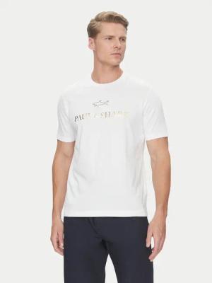 Paul&Shark T-Shirt C0P1239 Weiß Regular Fit