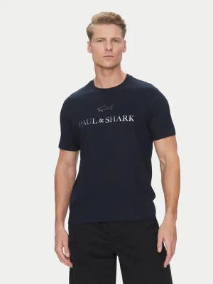 Paul&Shark T-Shirt C0P1239 Dunkelblau Regular Fit